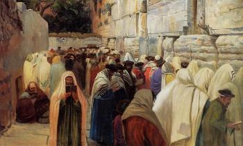 古斯塔夫 鮑恩芬德 Jews at the Wailing Wall